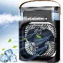 Portable Humidifier Fan Mini Air Cooler Water Cooling 3 Speeds for Office